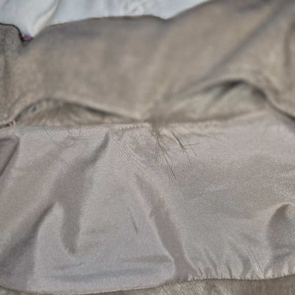 Talbots Fur Collar Ruana Cape Sz M/L NWT - Picture 10 of 10